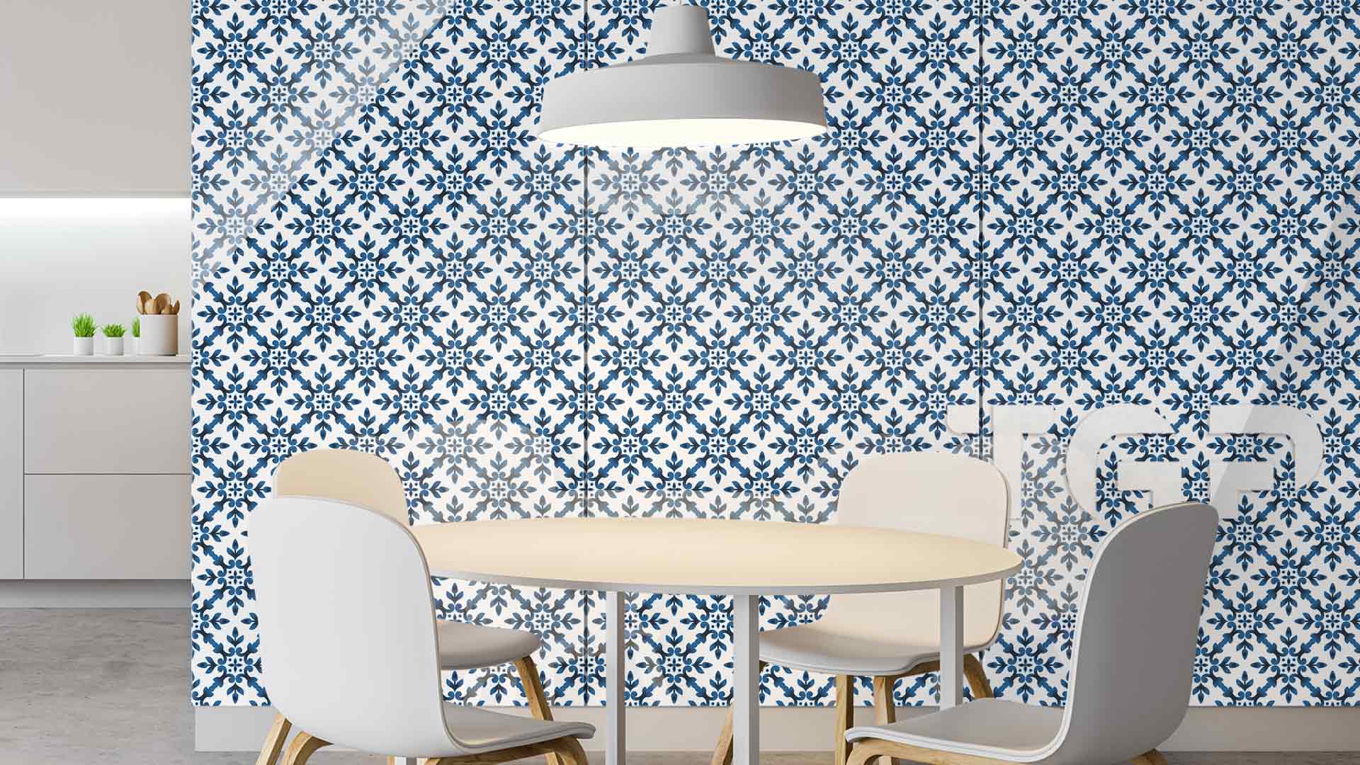 DFT005 Printed glass kitchen splashback