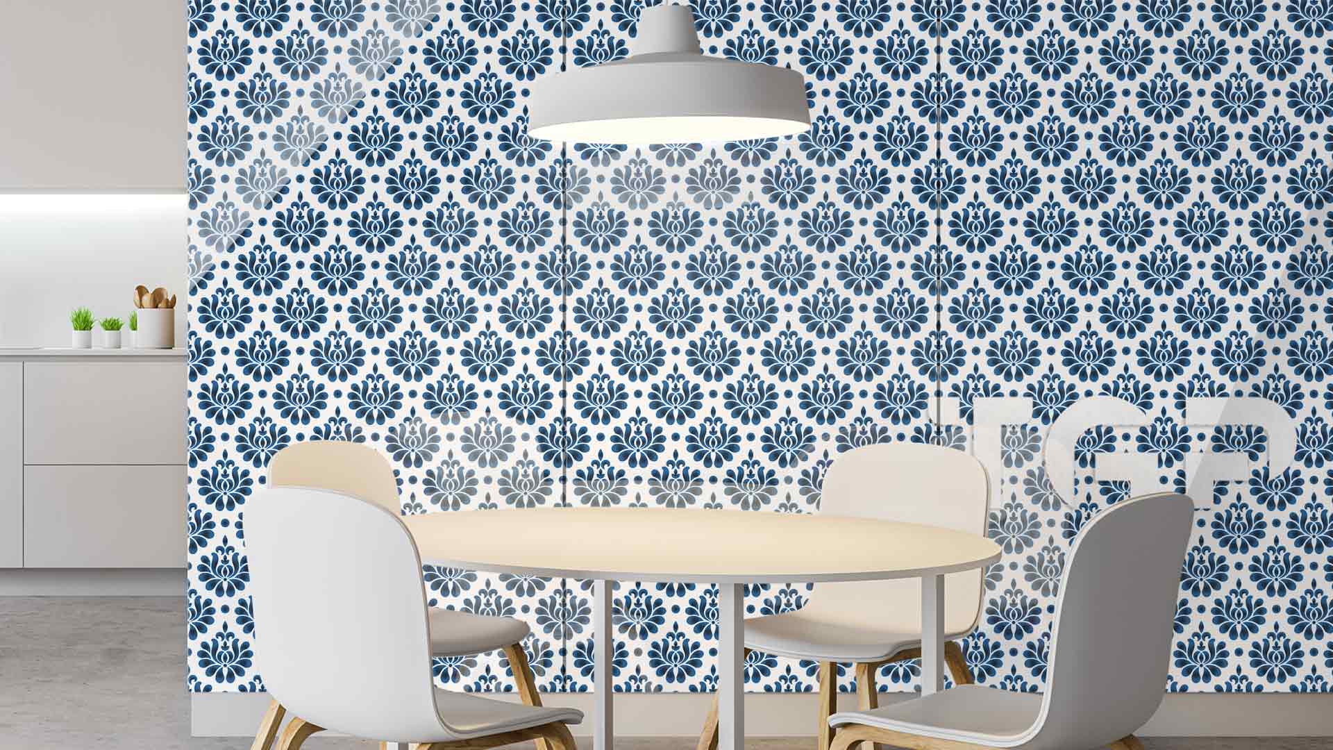 DFT006 Printed glass kitchen splashback