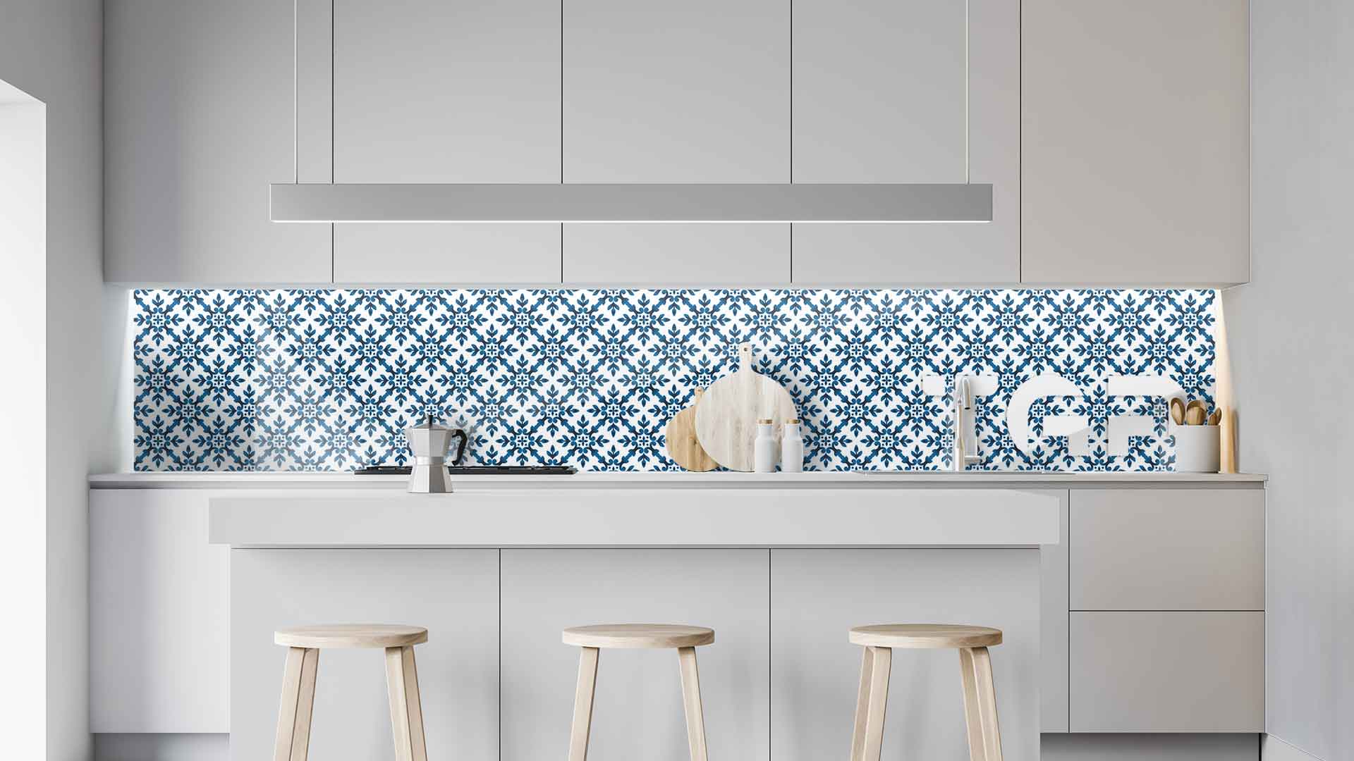 DFT017 kitchen printed glass countertop DFT017 kitchen printed glass countertop