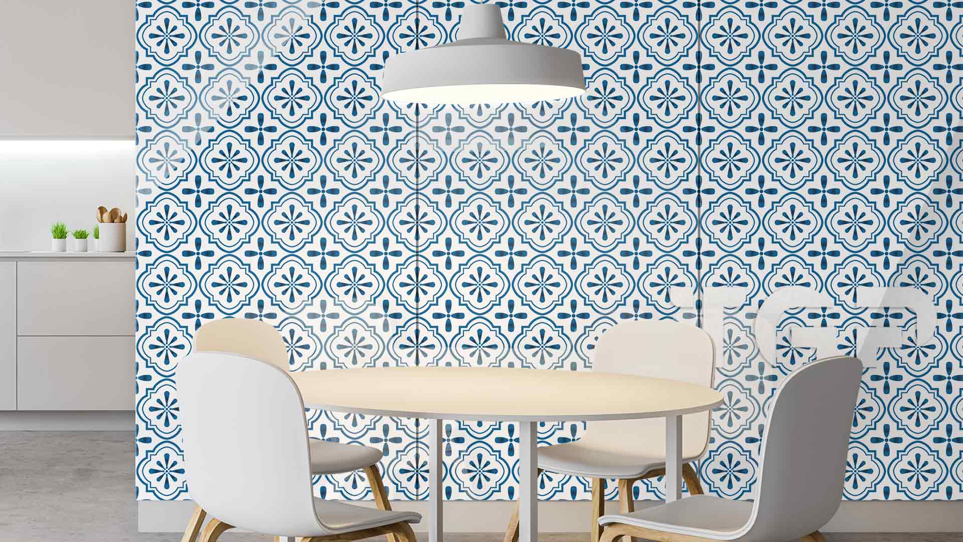 DFT026 Printed glass kitchen splashback