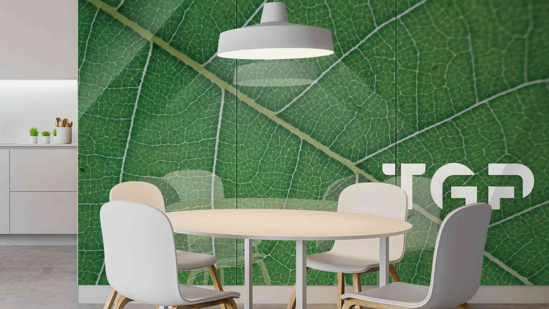 MCR010 Printed glass kitchen splashback