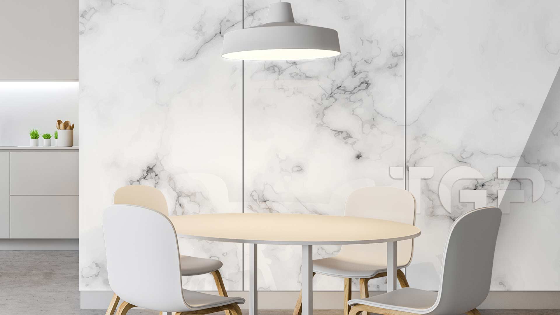 MRB021 Printed glass kitchen splashback