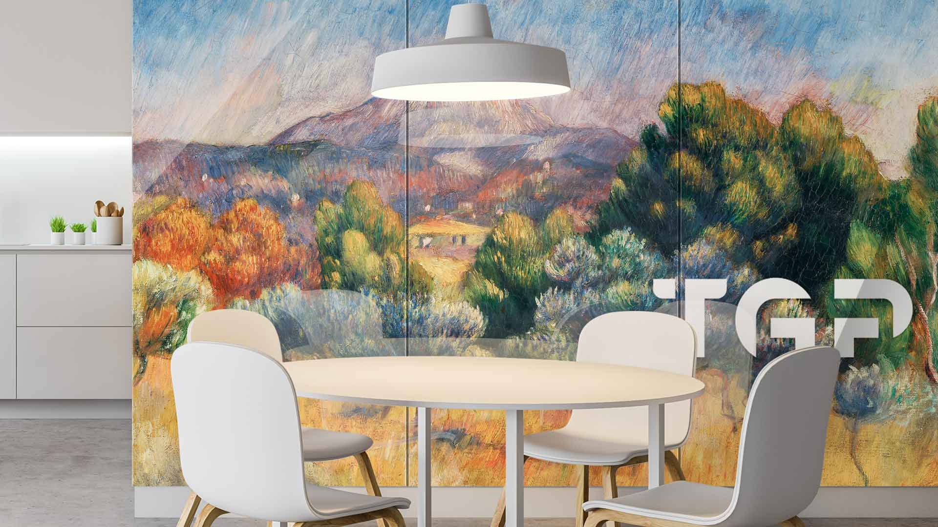 MTP006 Printed glass kitchen splashback MTP006 Printed glass kitchen splashback