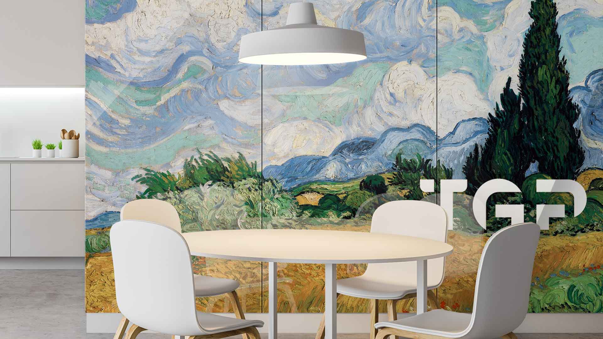 MTP011 Printed glass kitchen splashback MTP011 Printed glass kitchen splashback