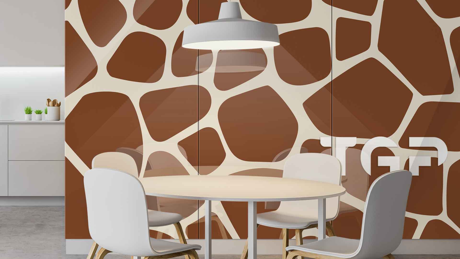 SFR002 Printed glass kitchen splashback