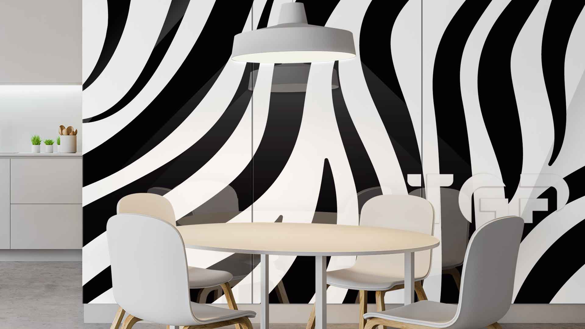 SFR003 Printed glass kitchen splashback