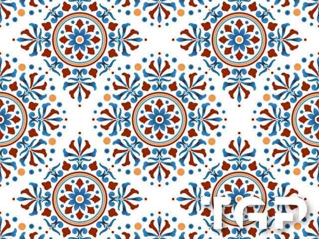 PRC003 printed glass design