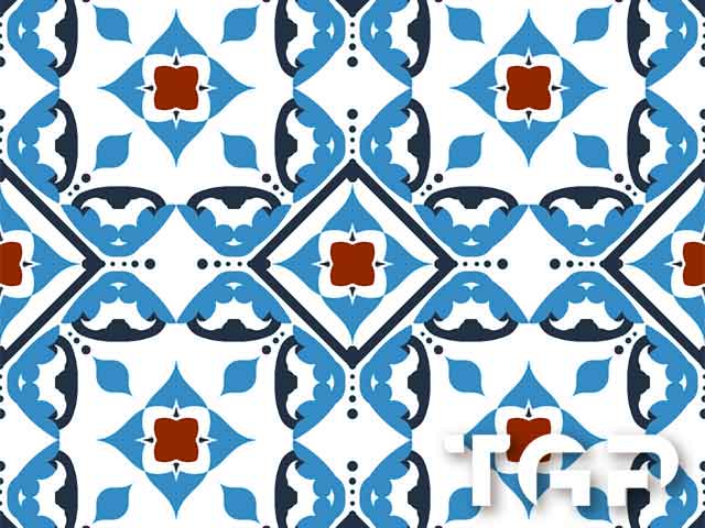 PRC005 printed glass design