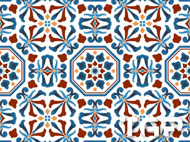 PRC010 printed glass design