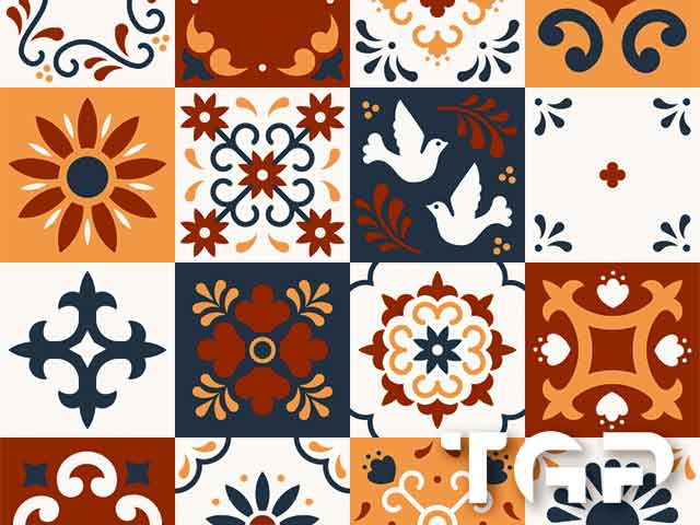 PRC016 printed glass design