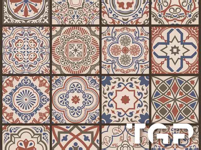 PRC018 printed glass design